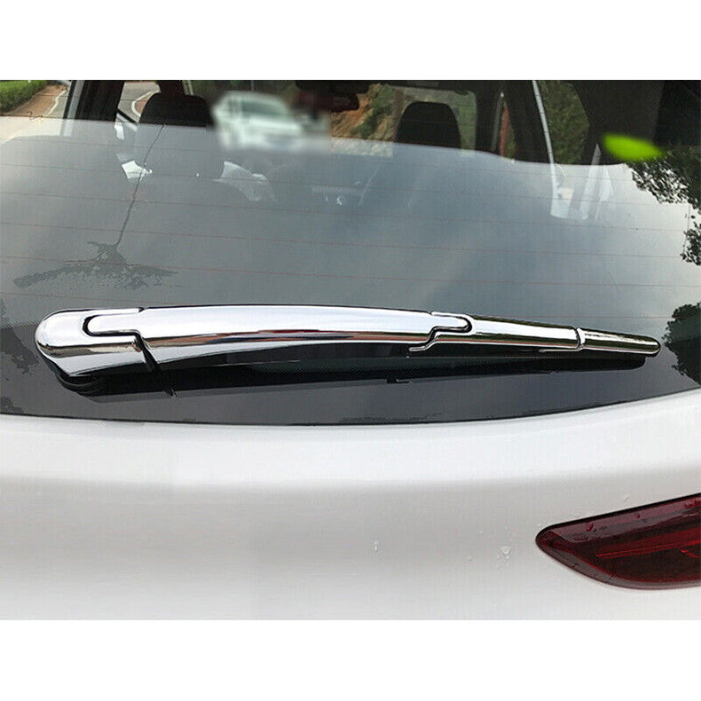 for Hyundai Kona 2018-2022 ABS Chrome Tail Rear Window Wipers molding Cover Trim