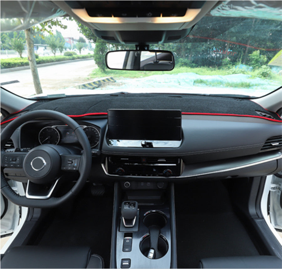 for Nissan Rogue 21-23 BlackRed Dashboard Dash Mat DashMat Sun Cover carpet 1X