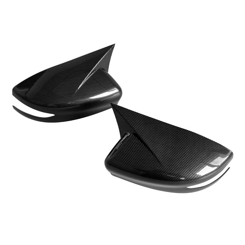 Carbon Style Ox Horn Rearview Mirror Cover Trim Fit for Maxima 2016-2019 v