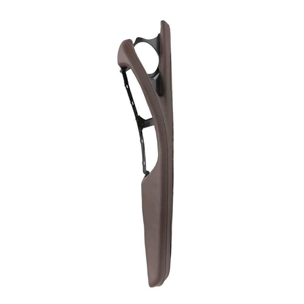 Interior Door Panel Handle Pull Cover Trim Fit for BMW 5 Series F10 F11 F18 Mocha
