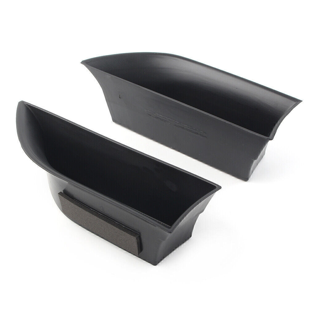 Car Front Door Handle Armrest Storage Box Tray Bin Kit Fit for Jaguar XJ XJL 2010-16
