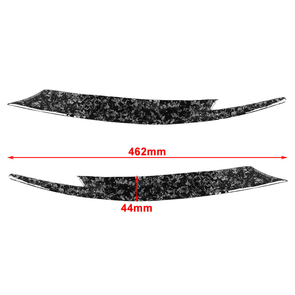 Headlight Eyebrow Eyelid Cover for Subaru Impreza WRX STi X 10th 2008-2011