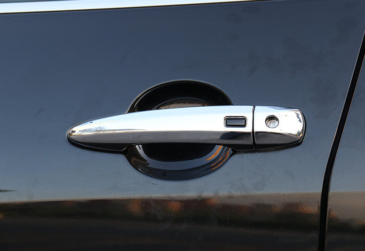 ABS Chrome Door Handle Cover Molding Trim For Sentra 2020-2021 v