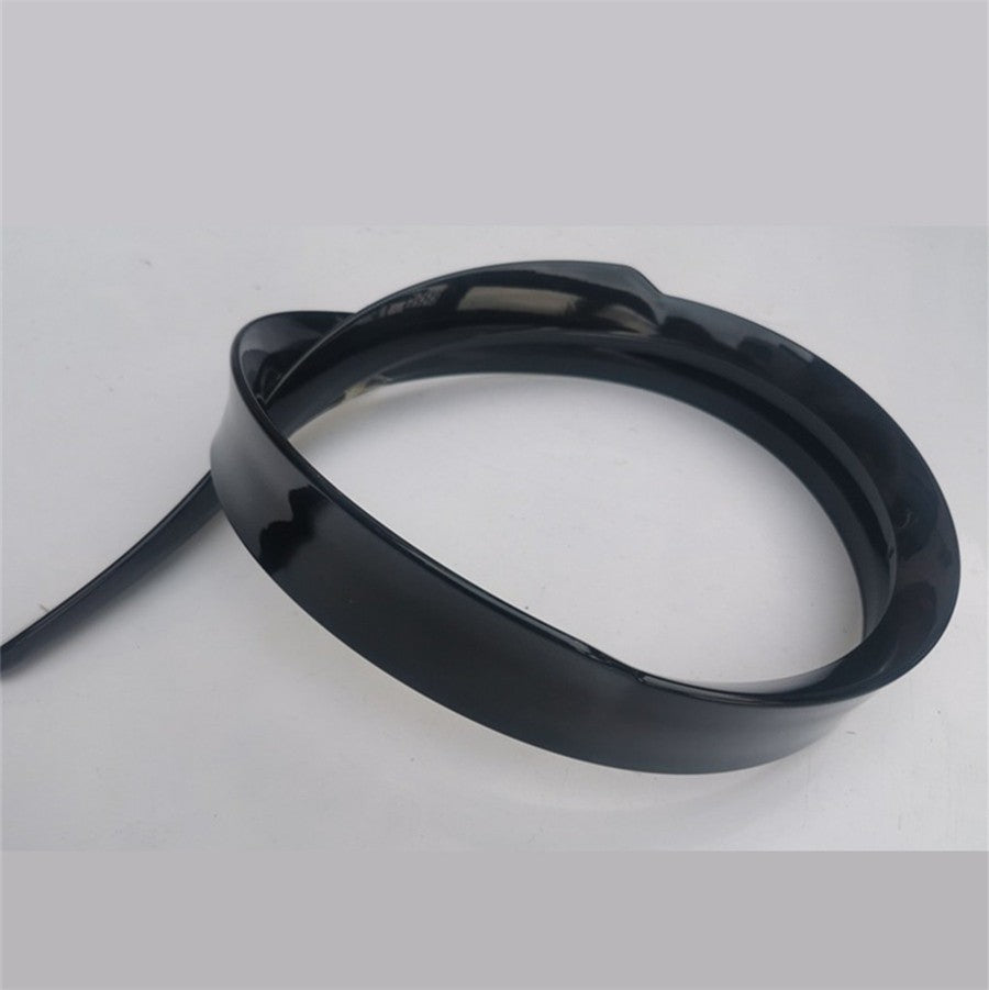 Black Car Rear Roof Lip Spoiler Lip Wing Tail DIY Refit Spoiler PU Glossy 99CM