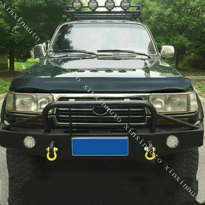 Front Bug Shield Hood Deflector Guard Bonnet for Toyota for Land Cruiser LC80 91-97