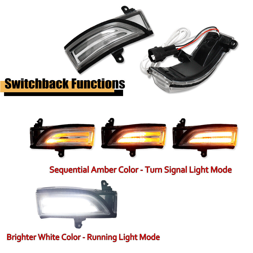 Amber LED side mirror light suitable for 2015-2021 Impreza/WRX/Crosstrek- v