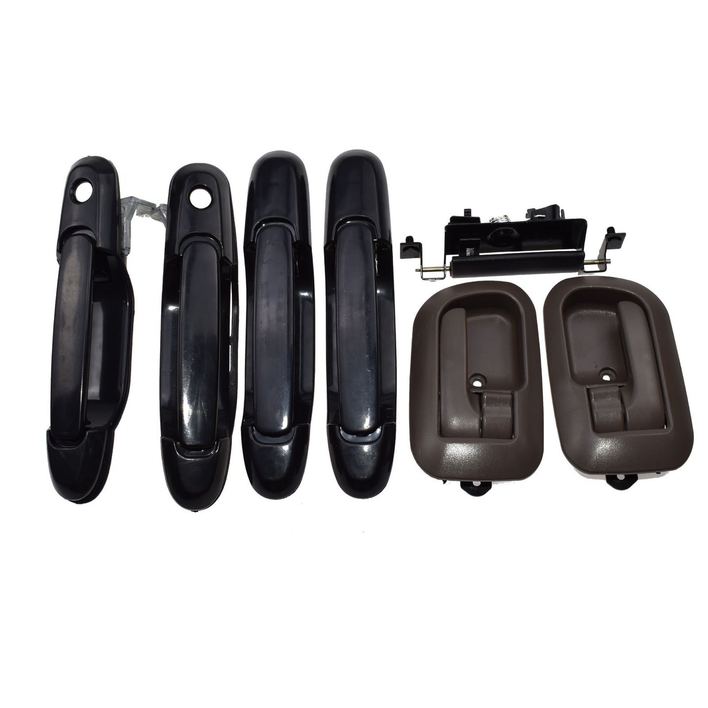 Brown interior exterior door handle set for 98-03 for Sienna - v