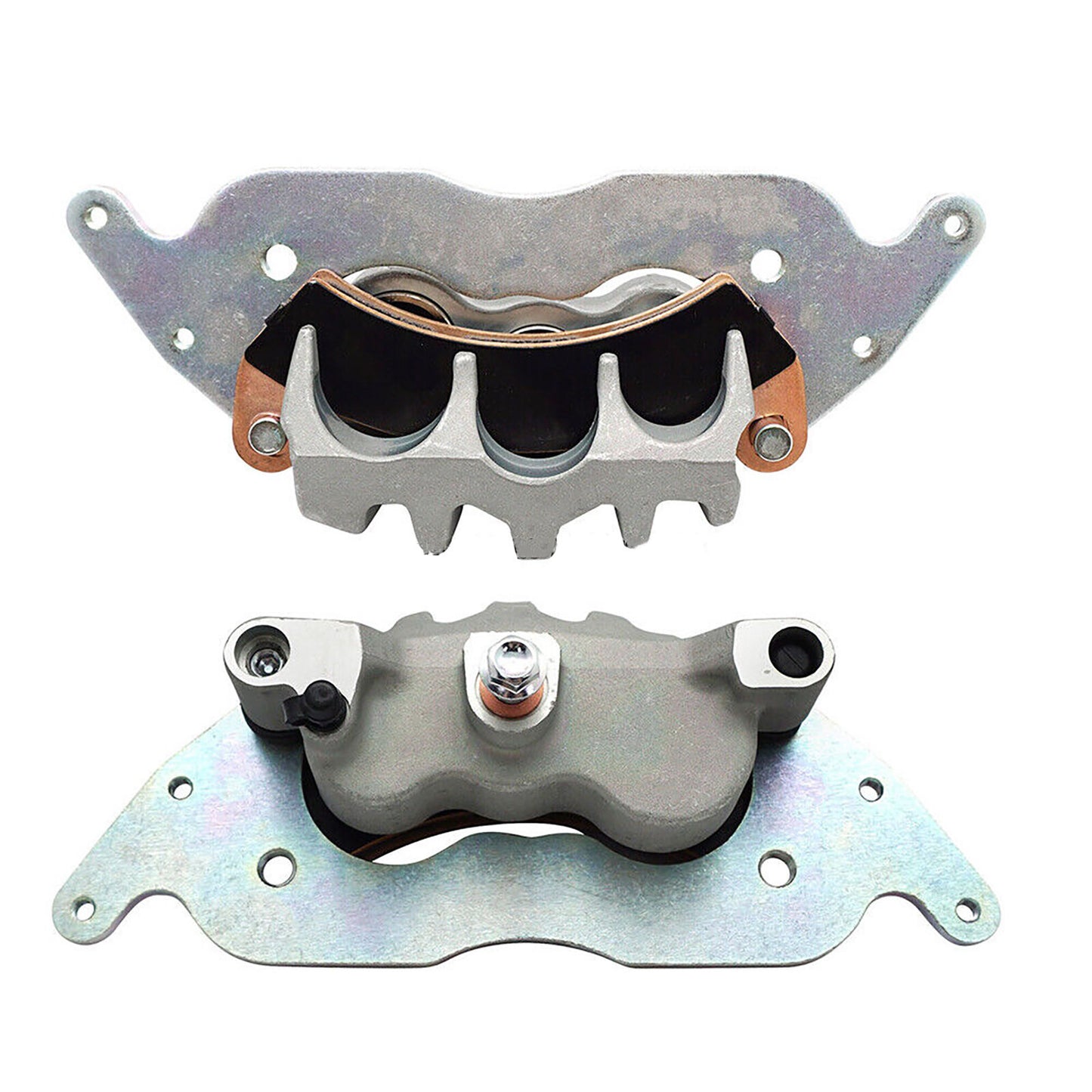 2PCS Front Brake Calipers With Sintered Pads Part For RZR Turbo 2016-2021