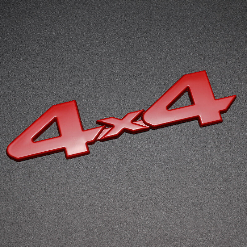 3D Metal 4x4 Emblem Car Sticker Body Trunk Rear Tailgate Badge Decal Accessory