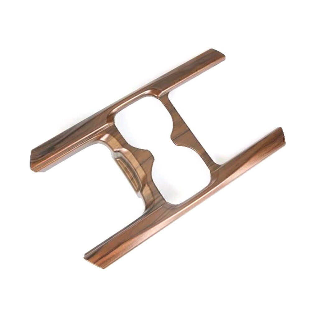 Walnut Water Cup Holder Cover Trim Frame for Honda CR-V CRV 5th 2017-19