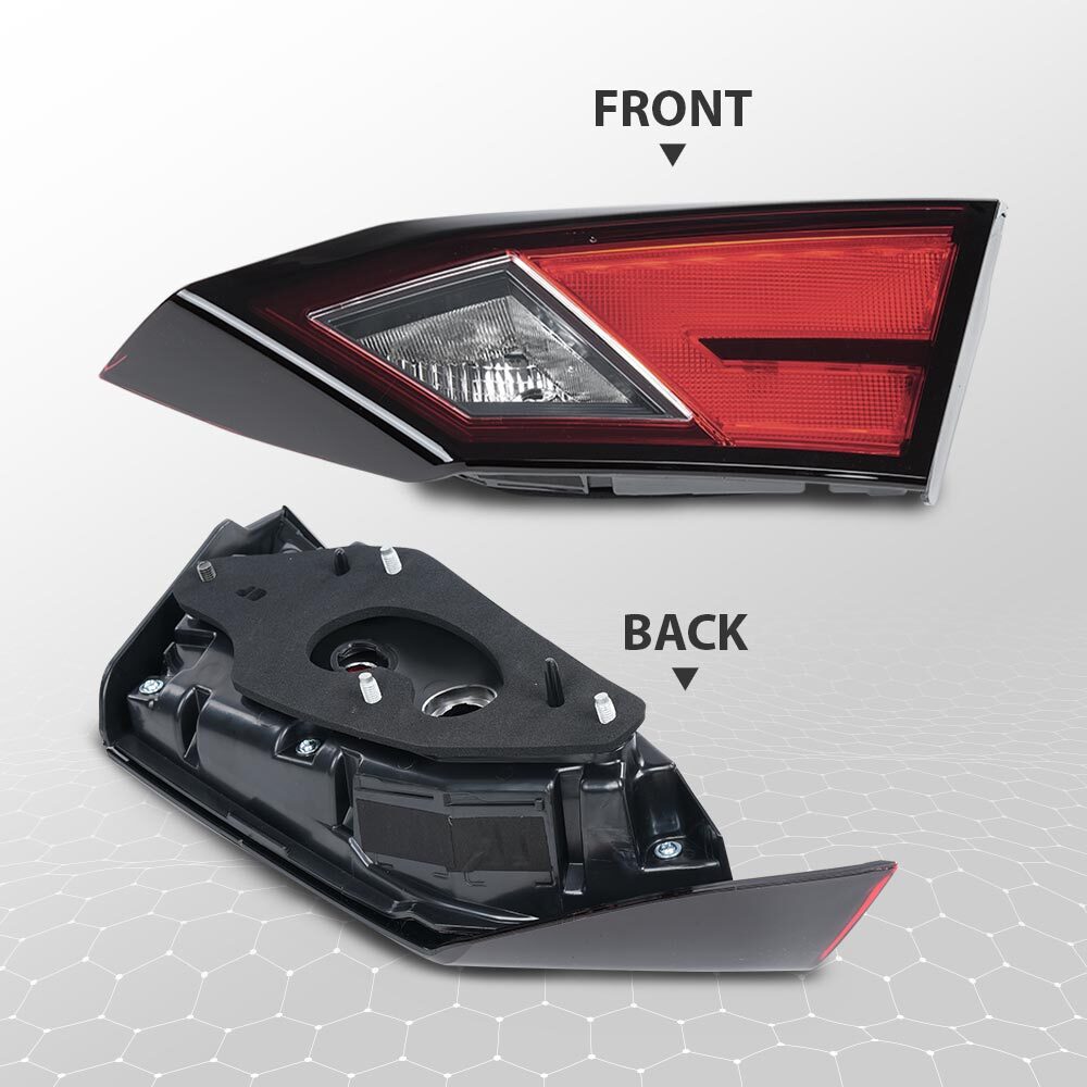 Suitable for 2019-2022 for Nissan Altima Sedan, right-side inner taillight and rear brake light.