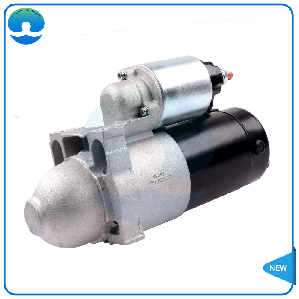 Blakc Starter Motor 6489 Fit for 1999-2003 for Chevrolet Silverado 1500 Pickup 4.8L
