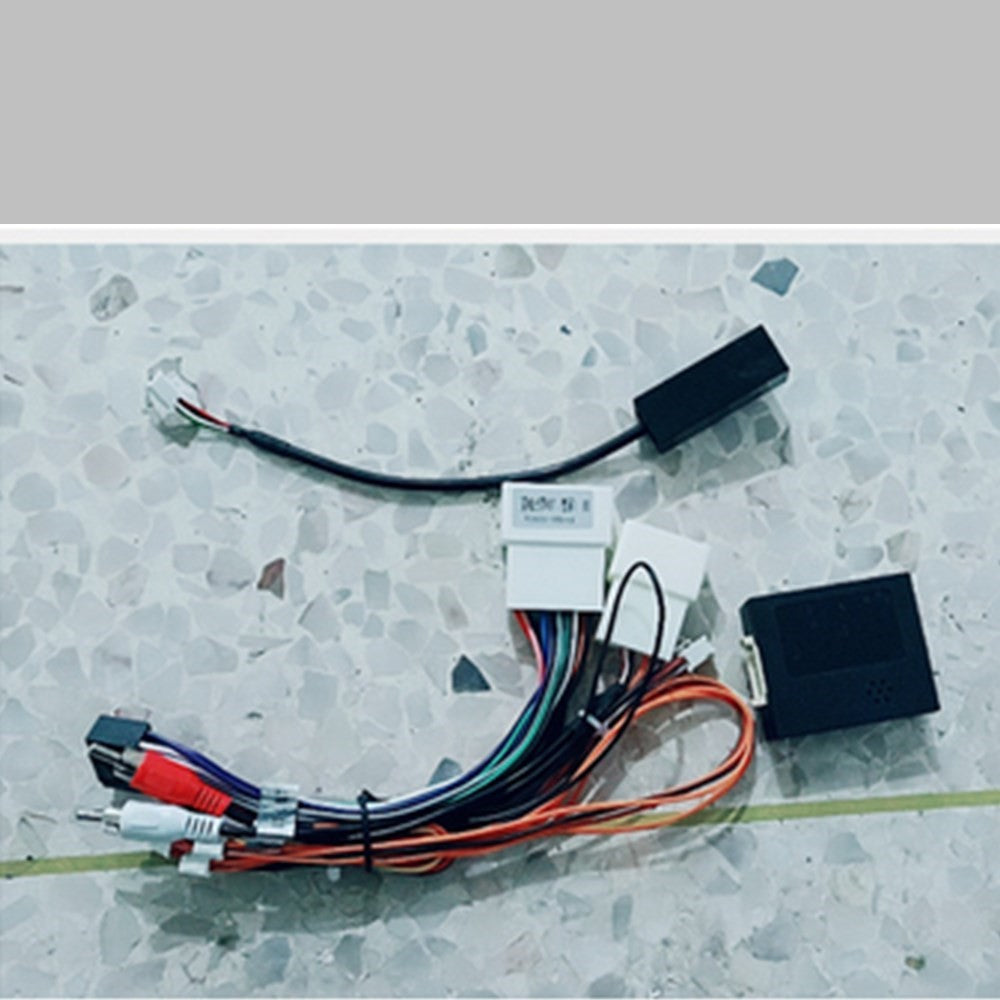 High Version Cable Harness Adapter W/ Canbus Box for Mitsubishi for Outlander 06-12