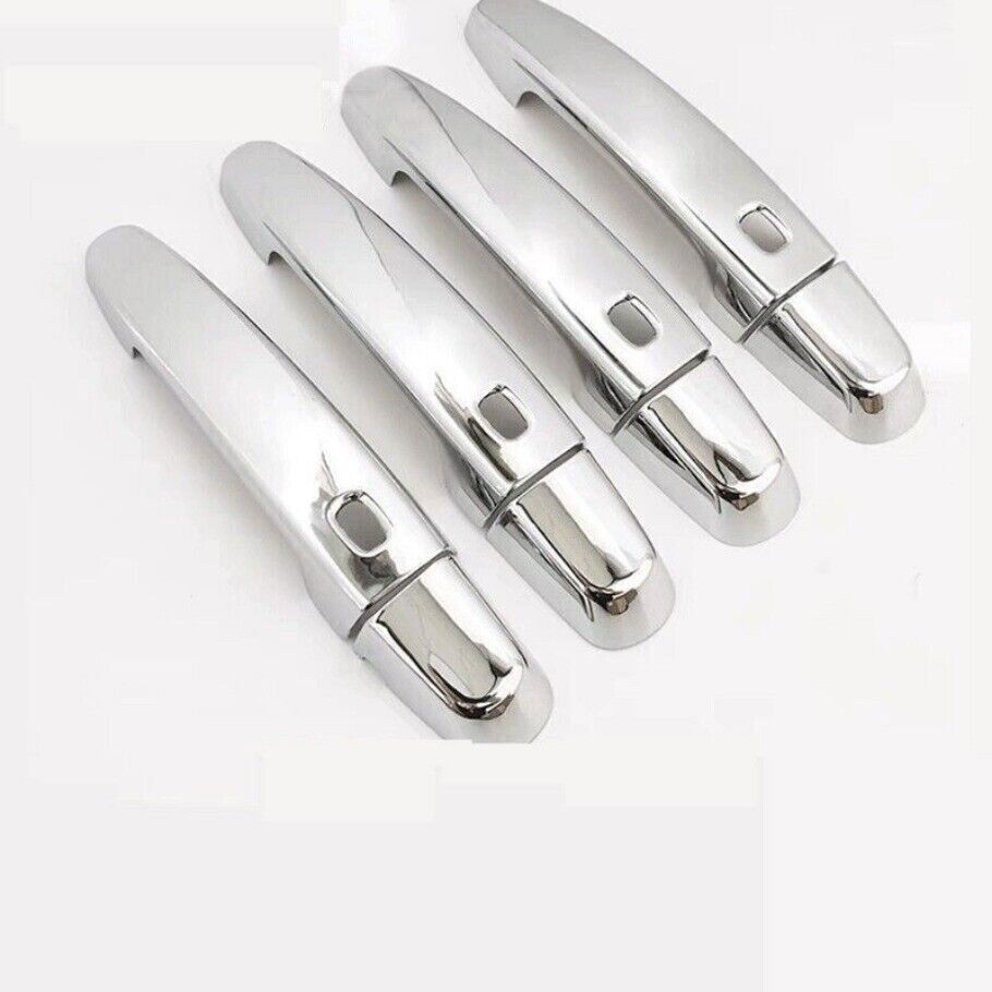 For 2016-2018 for Chevrolet Malibu ABS Chrome Side 4 for Smart Door Handle Cover Trim 8X