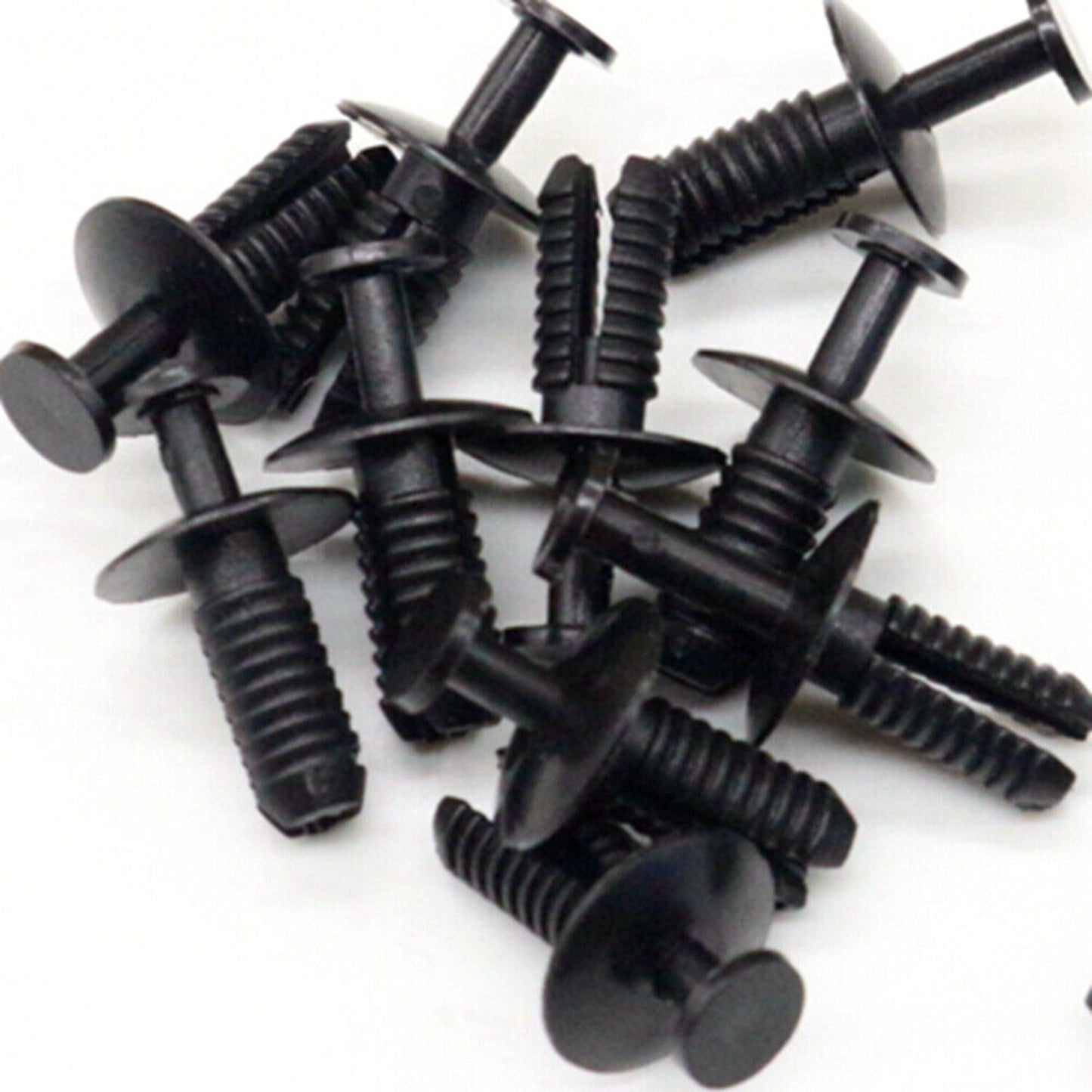 25x 6.5mm Plastic Rivet Clips for Fender Bumper, Wheel Arch, Interior Body Panel