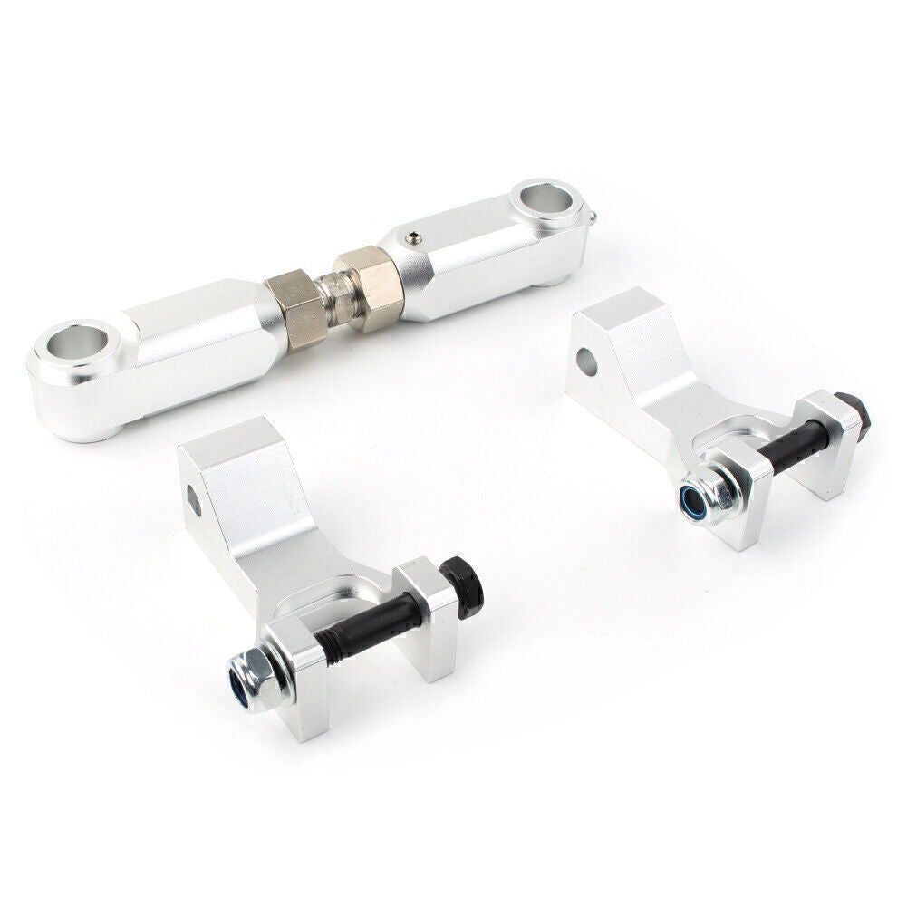 Front Rear Lowering Kit Adjustable Fit for Yamaha 700 350 660 700R Silver