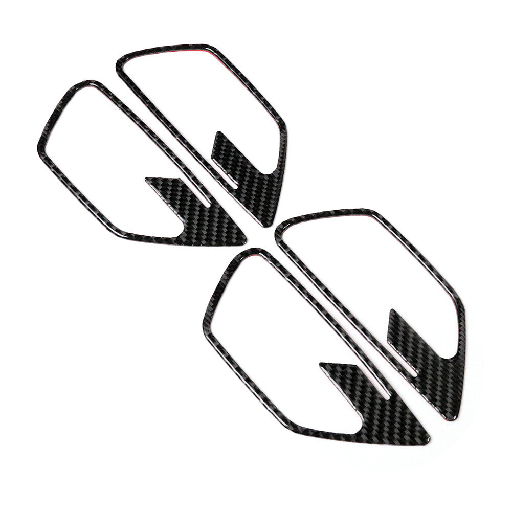 Central Storage Door Panel Trim Carbon Fiber Interrior for Acura TSX 2003-2008 v