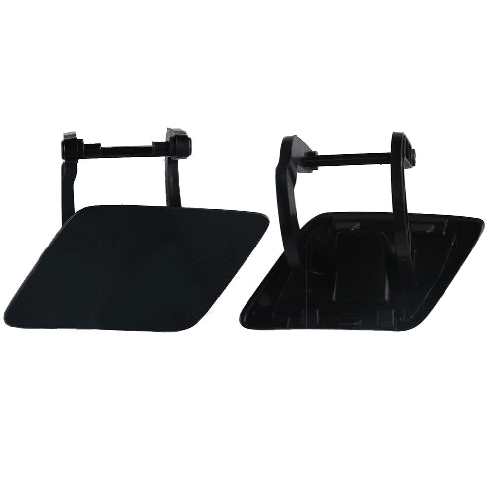 Pair Headlight Washer Cap Cover Unpainted Left Right for Mercedes W221 2006-12 Q