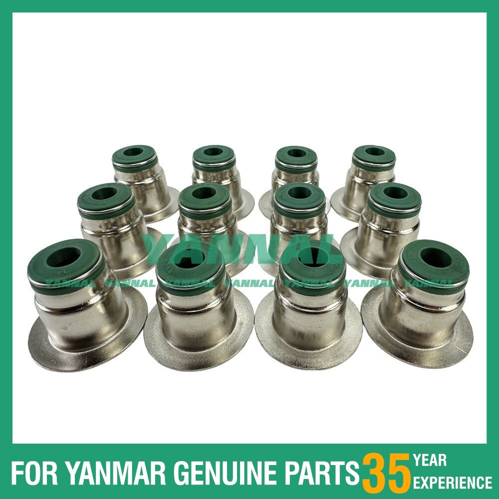 12-piece pack of valve oil seals for 6LT9.3 engine parts -
