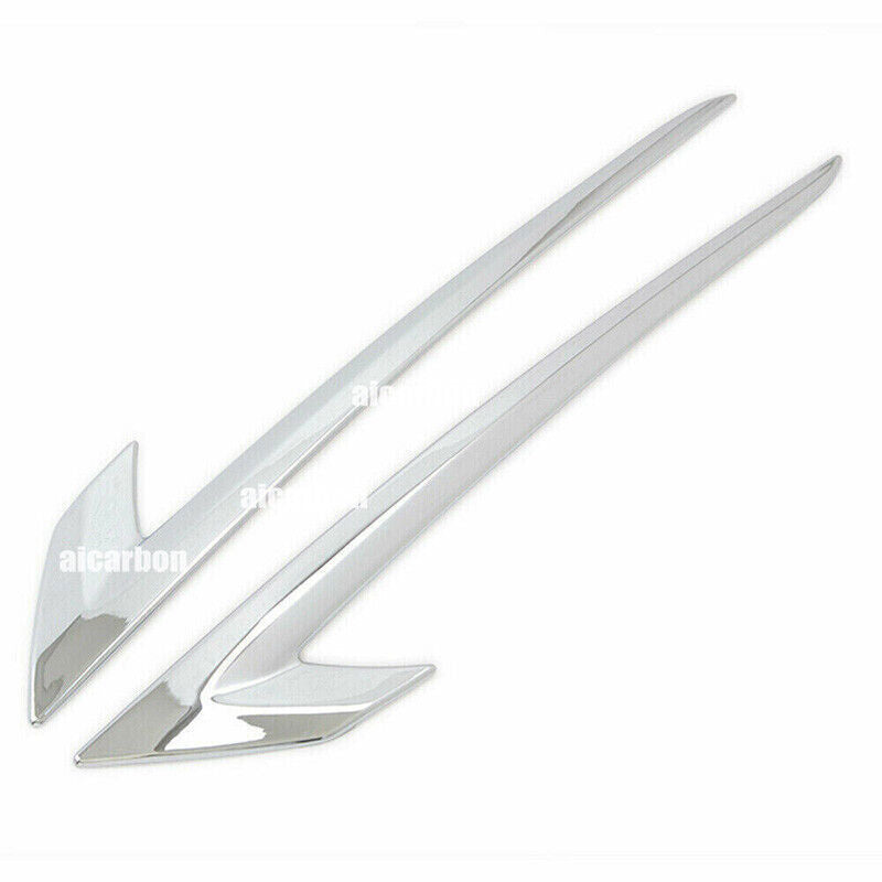 for Toyota for Corolla Hatchback 2020-24 Chrome Rear Tail Light Lamp Strip Trim 2PCS