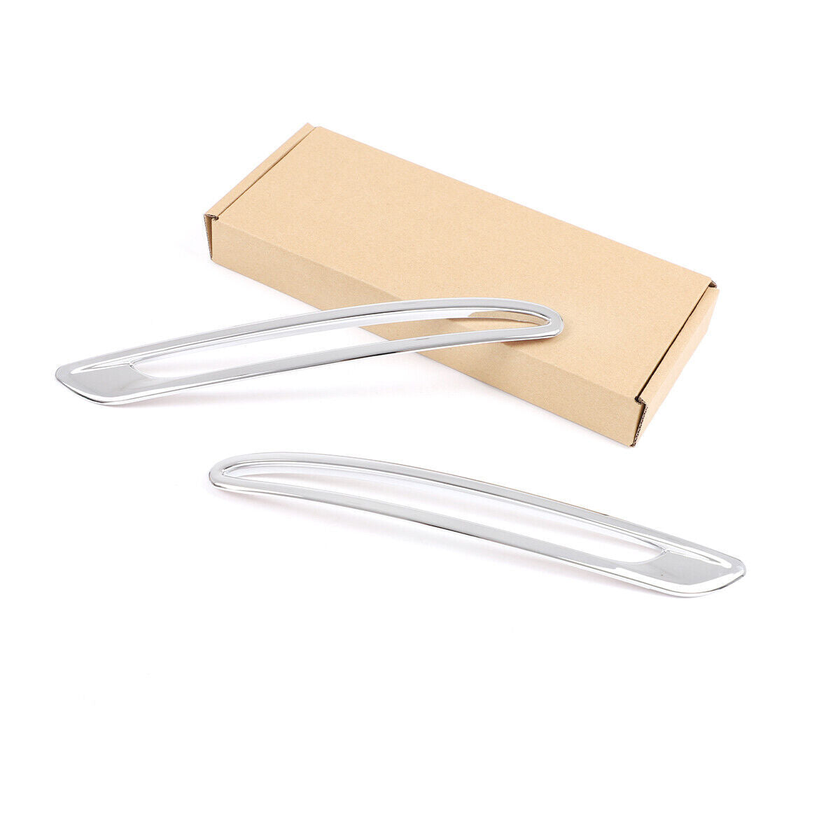 Chrome ABS Rear Fog Light Lamp Frame Trim for Mercedes-Benz C Class W206 2022-23
