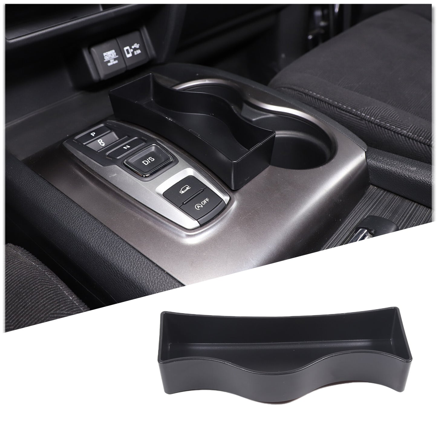 Black aluminum alloy rear license plate filling frame suitable for Corvette C8 2020-2023- v