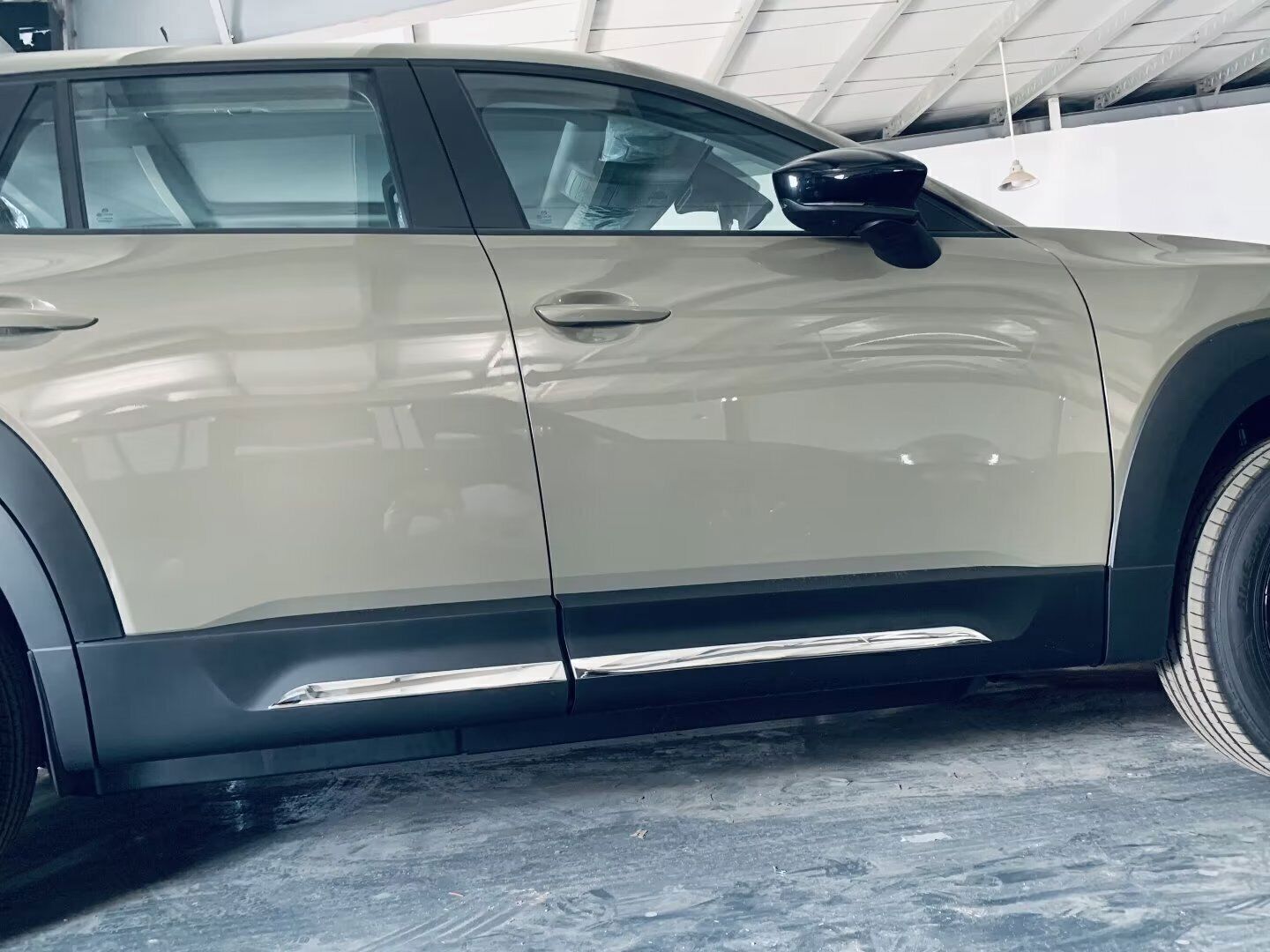 for Mazda CX-50 2023-25 Chrome ABS Side Door Body Guard sill Cover Strip Trim 4X