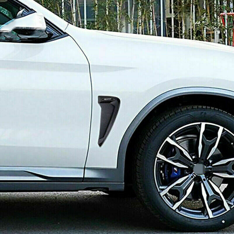 For Rogue Sport 2017-2021 ABS Chrome Rear Spoiler Wing Side Covers Bezel v