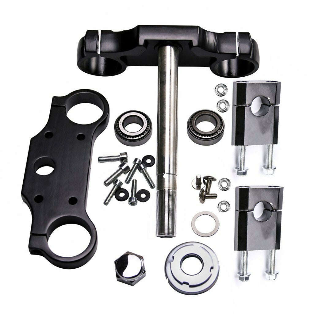45/48mm triple clamp for Apollo mountain bikes with 70cc, 110cc, 125cc, and 140cc forks.
