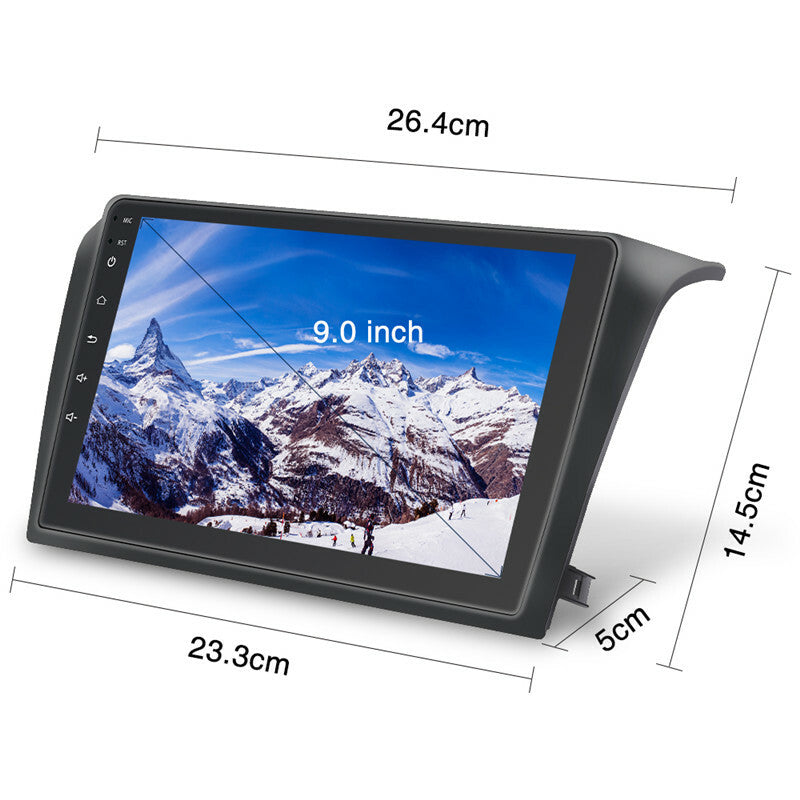 Android GPS Navigation FM Radio Stereo 9 2din Multimedia Video For Mazda3 04-12