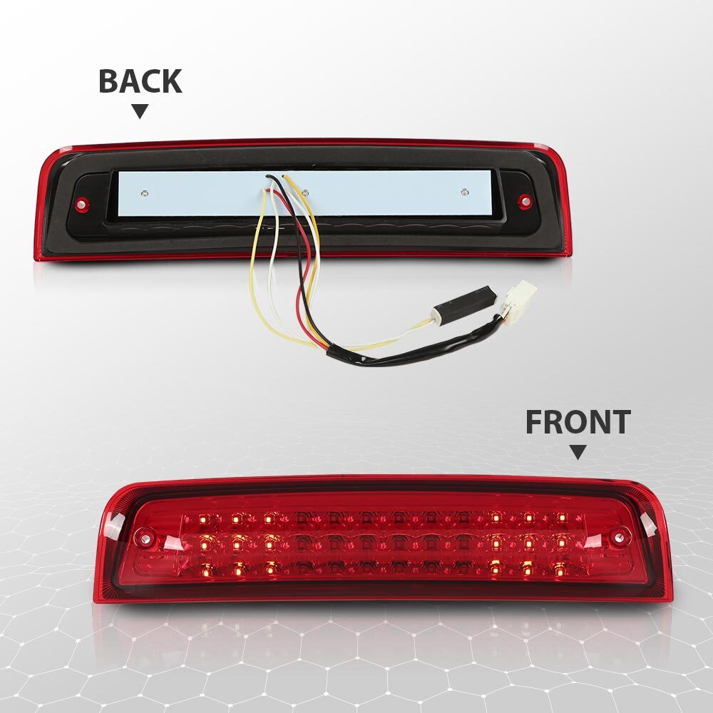 Fit For 2009 - 2017 for Ram 1500 2500 3500 LED Class III Red Paste - v