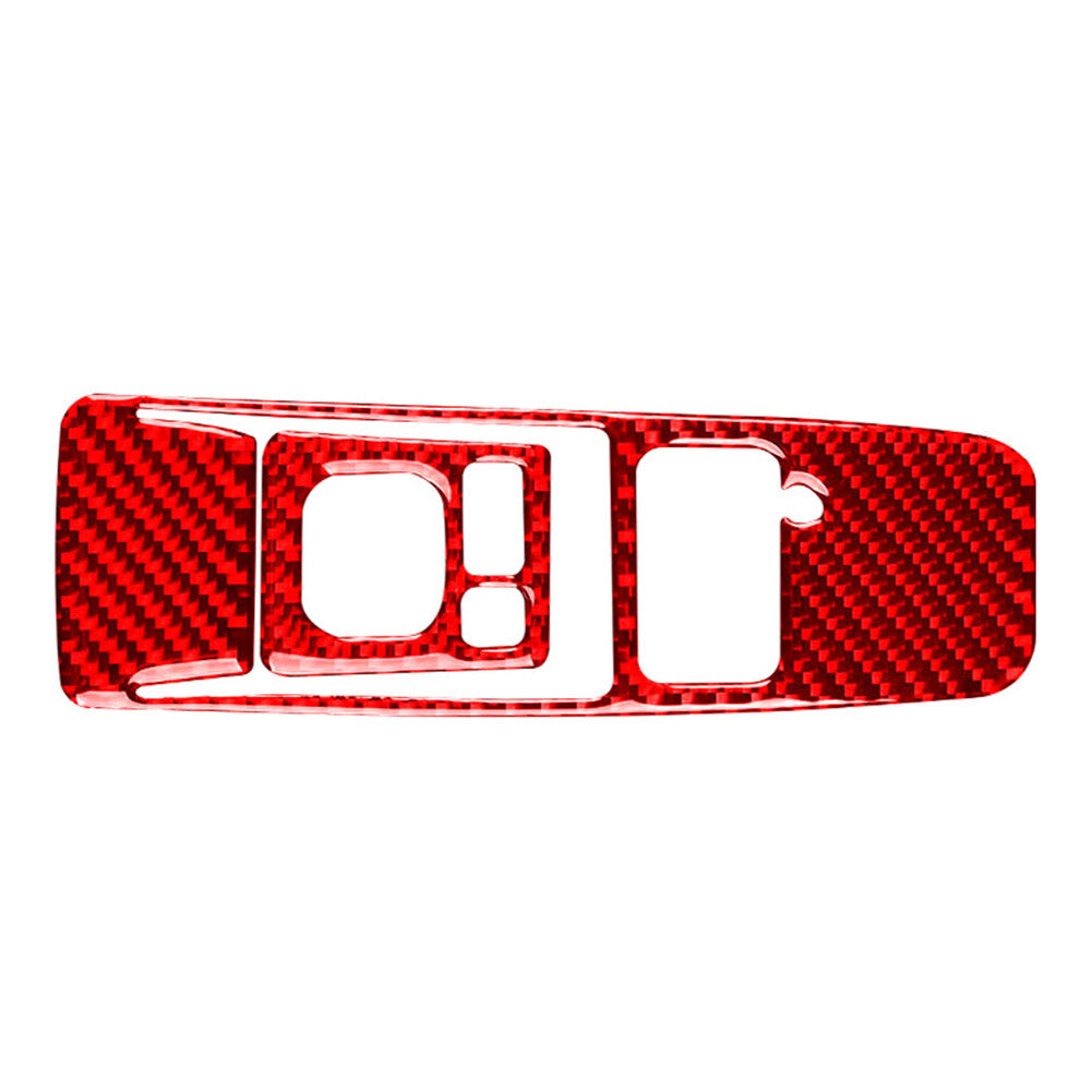 Carbon Fiber Headlight Control Panel Cover Trim for Subaru Forester 2009-2013 Q