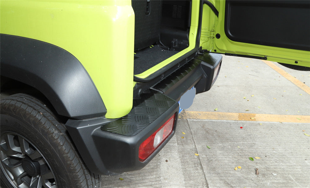 Alloy Black Rear Bumper Protector Guard Plate Panel Cover for Suzuki for Jimny 2019+