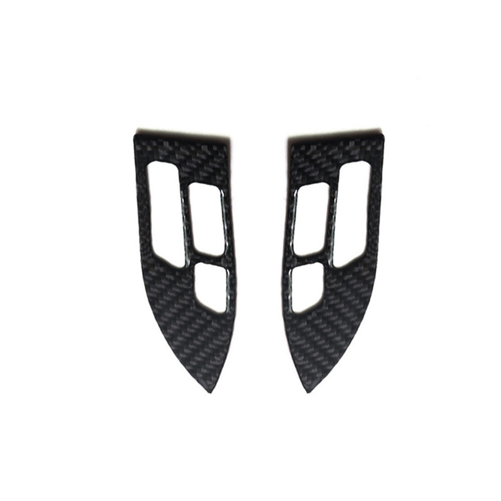 Carbon Fiber AWD Button Switch Storage Frame Trim for Dodge Durango 2014-2020 v