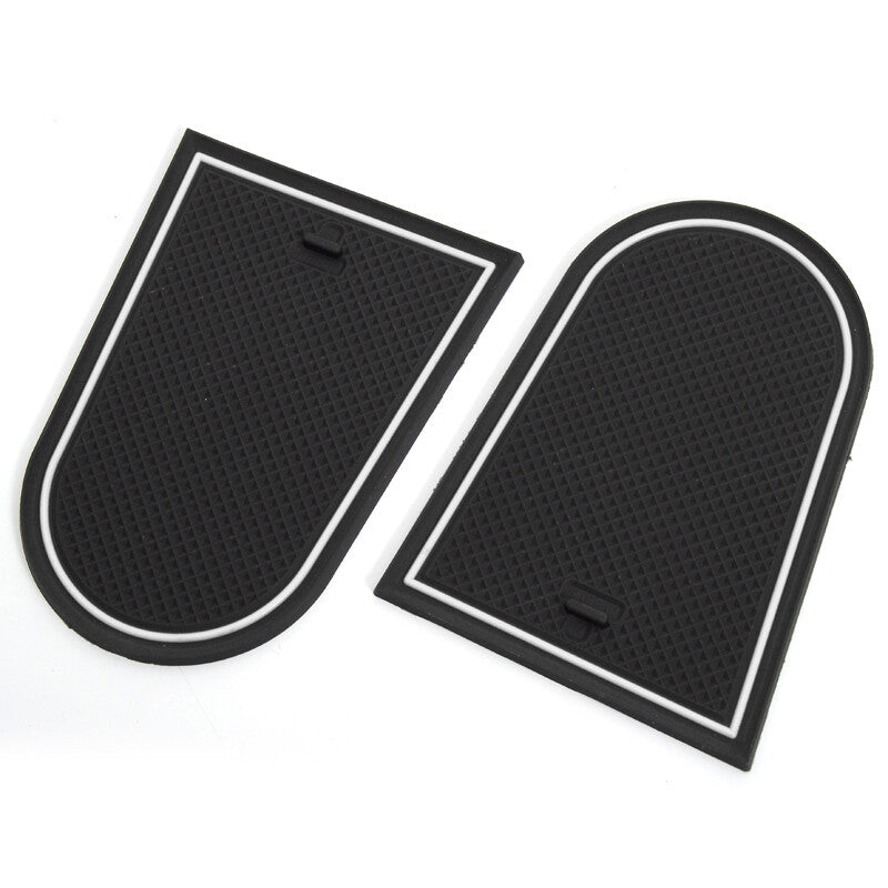 Anti-Slip Gate Slot Cup Mat for MITSUBISHI TRITON L200 2015 - 2018 4DR Door Pad
