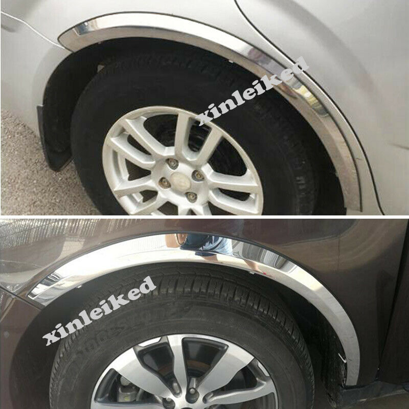 Wheel Eyebrow Arch Protector Trim Lips Fender Flares for Mazda 3 Axela 2014-2018