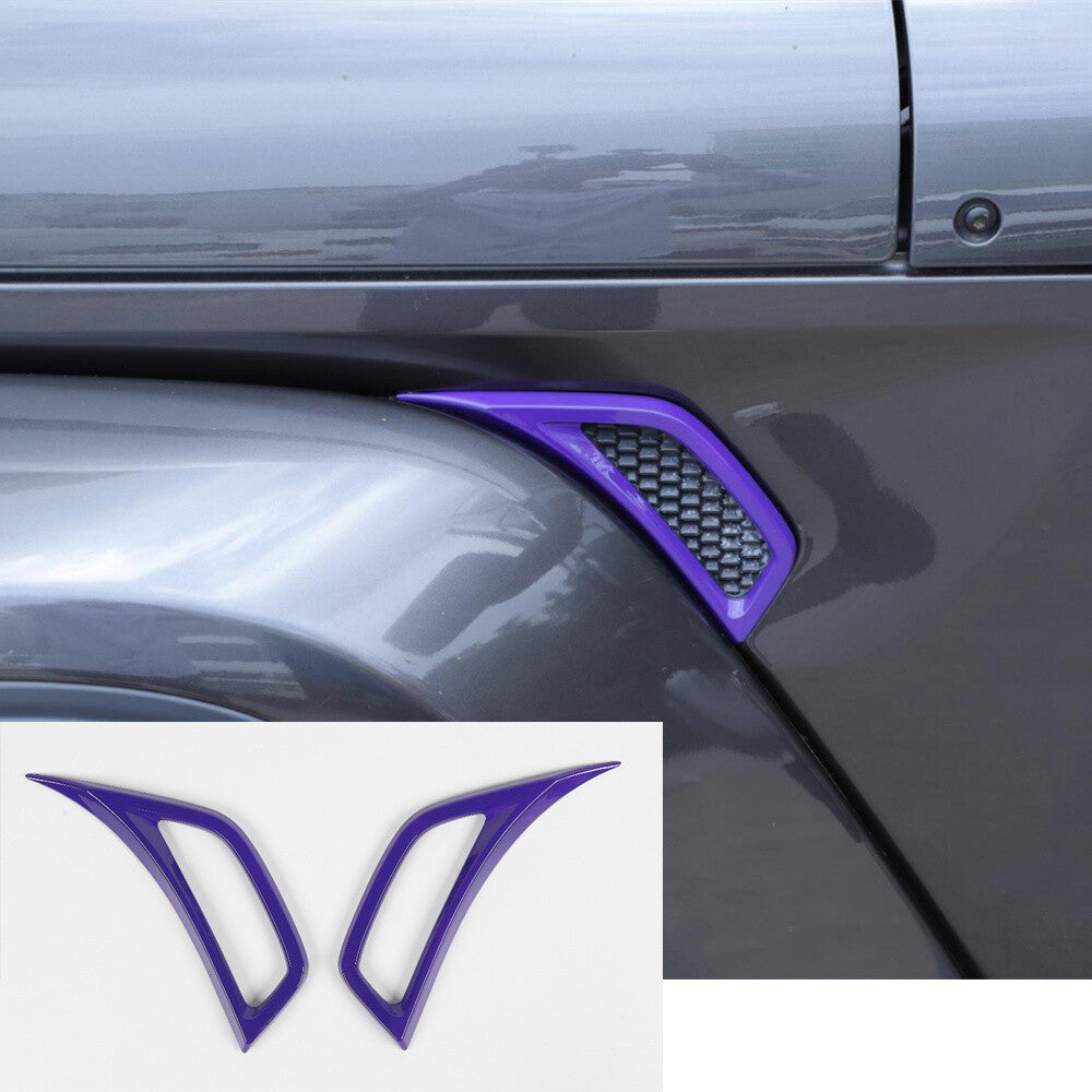 37¡ÁPurple Exterior Accessories Full Set Kit Trim for Jeep for Wrangler JL 4Dr 2018+