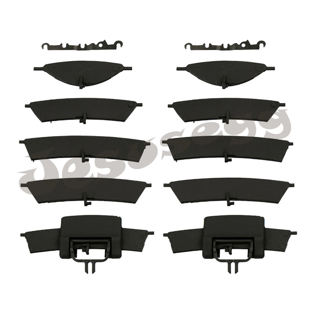 2X Dashboard Dash Center AC Air Vent Grill Kit Black For 07-12 ML-Class GL-Class Q