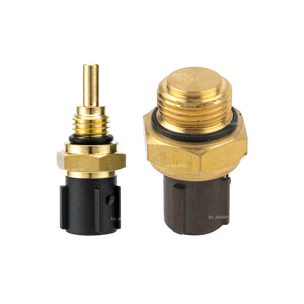 2Pcs Engine Coolant Temperature Sensor + Switch Fits for Honda for Accord for Civic for Acura Q