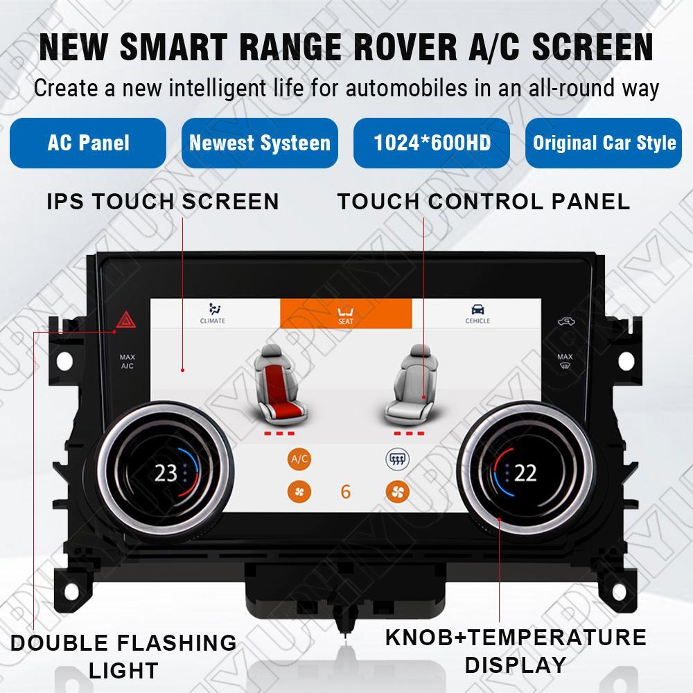 PnP 7 Air Conditioner Control Panel LCD Screen for Land Rover Evoque 2012-2018 Q