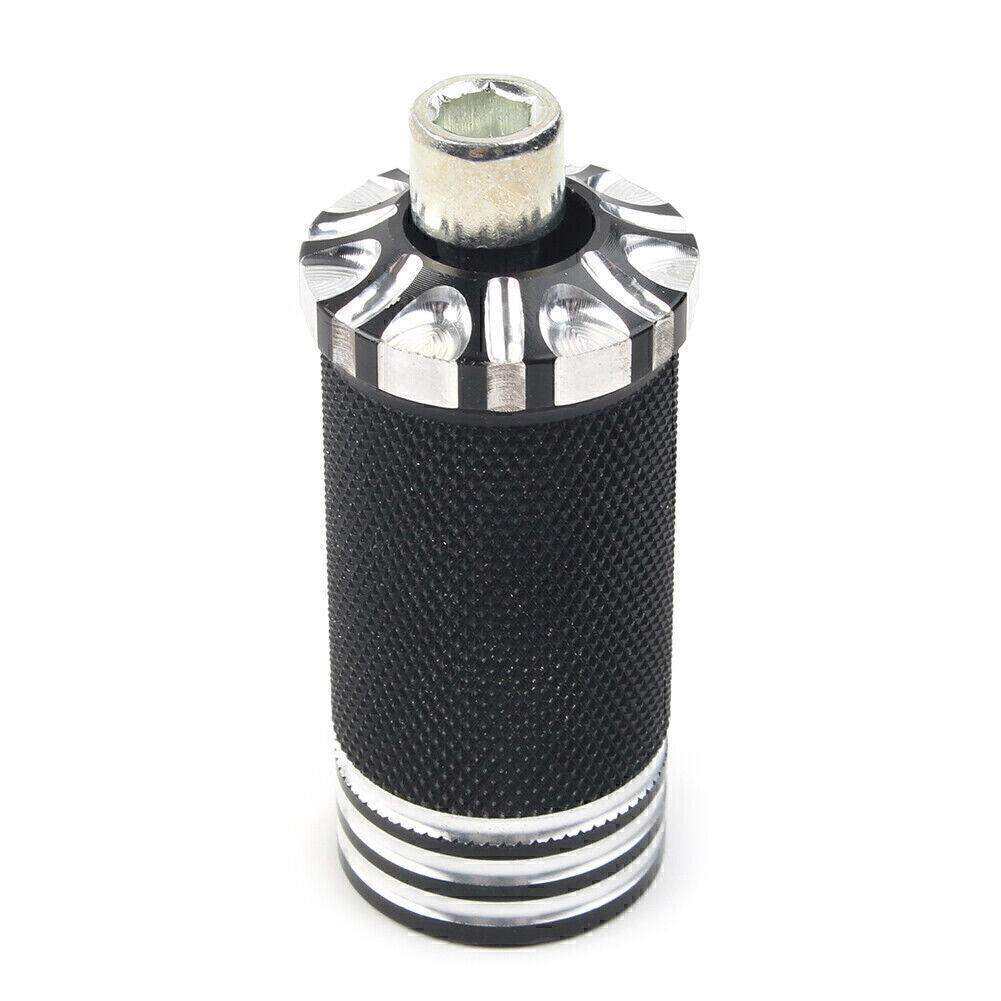 Black CNC Shifter Toe Shift Peg Pedal Fit for Harley Touring Softail 1984-2020