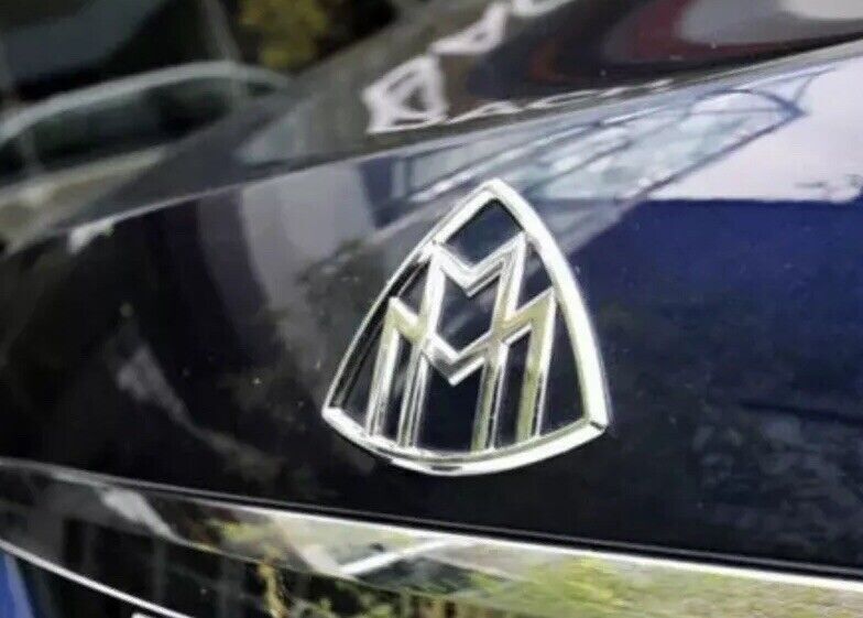 for Mercedes-Benz for Maybach hooded badge, rear badge upright, CES-Class