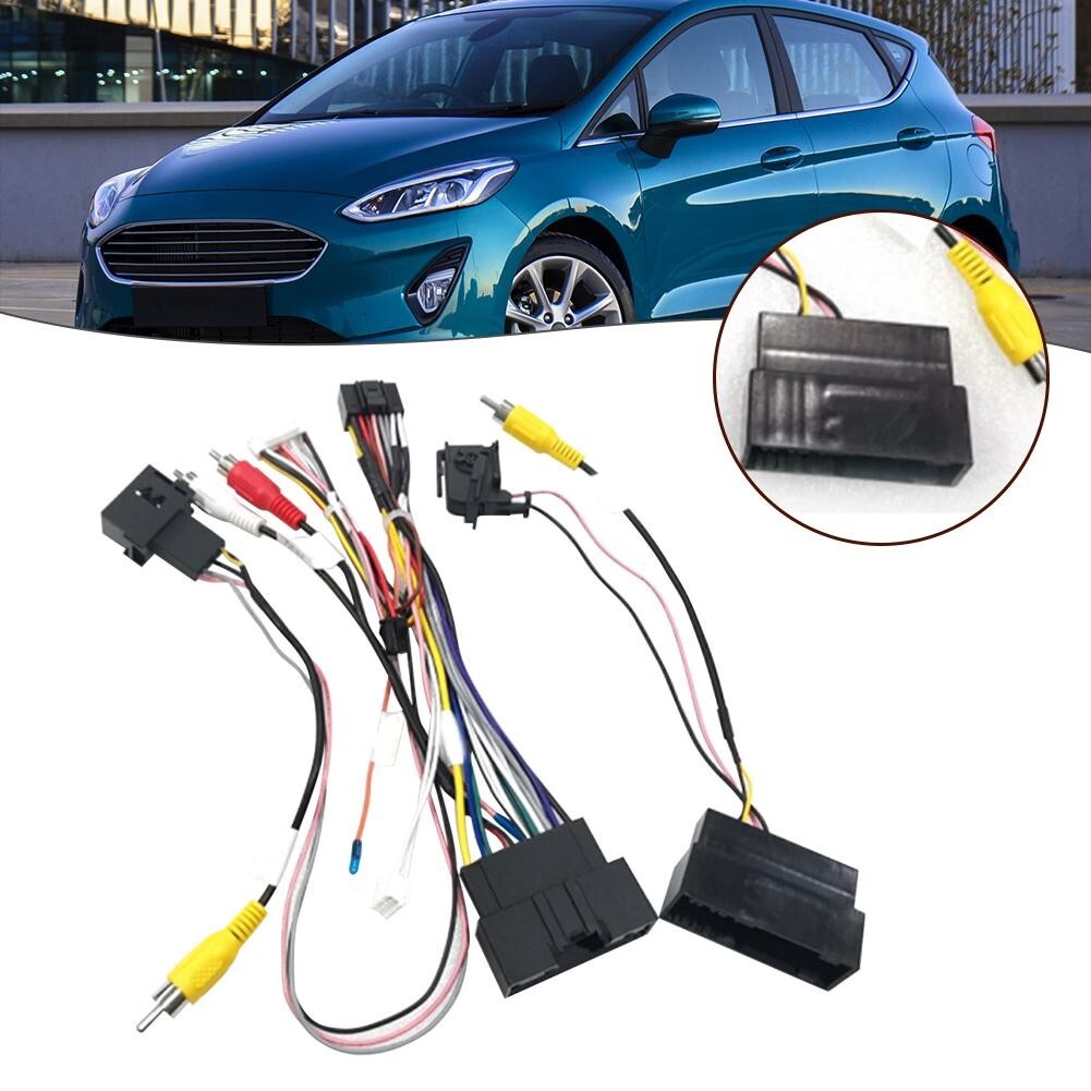 for Ford For Focus 2011 2019 Car Radio Canbus Box Adapter with Power Cord
