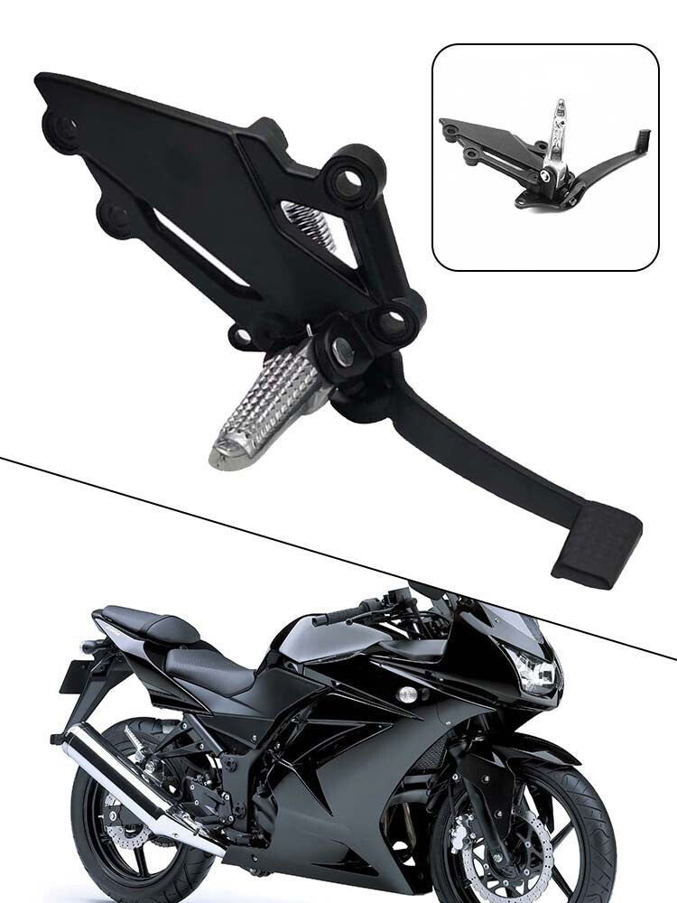 Foot Peg Bracket Brake Pedal Lever Assembly,For-EX 250R NINJA250,R 300 v
