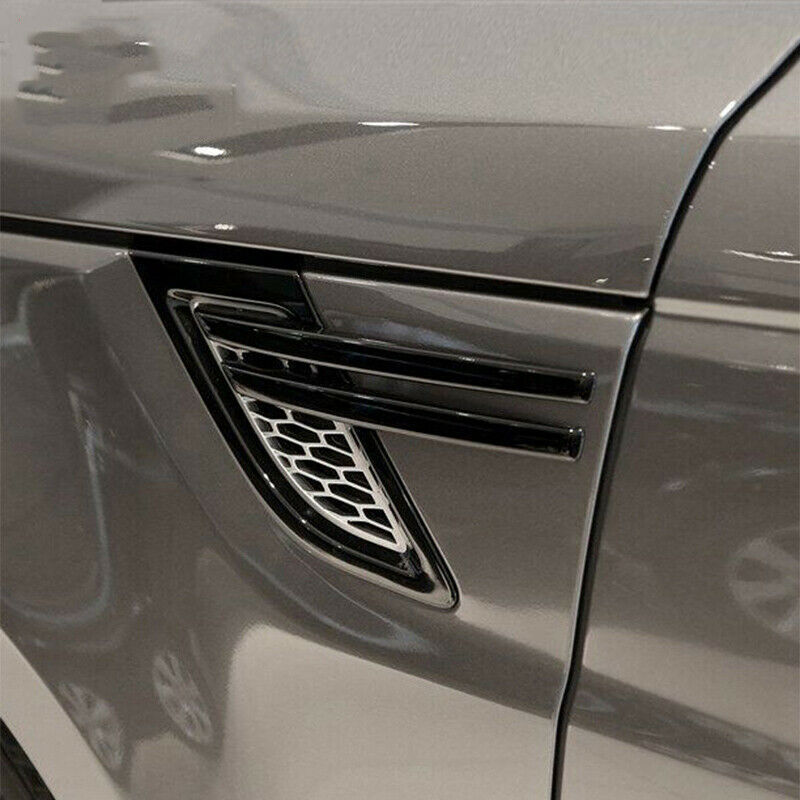 4P for Land Rover Range Sport 2014-2017 Black Front Side Door Fender Cover Trim