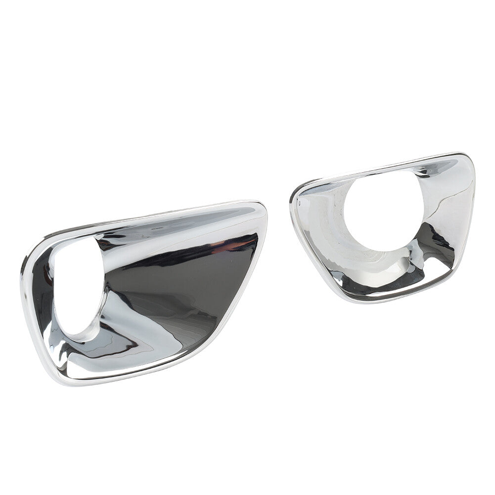 2X Front Fog Lamp Light Cover Chrome Trim for Jeep Grand Cherokee 2011-2013 2012
