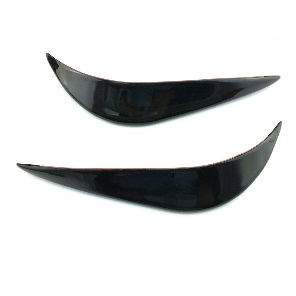 Black Car Bumper Corner Protector Guard Cover Anti Scratch Universal Accessories