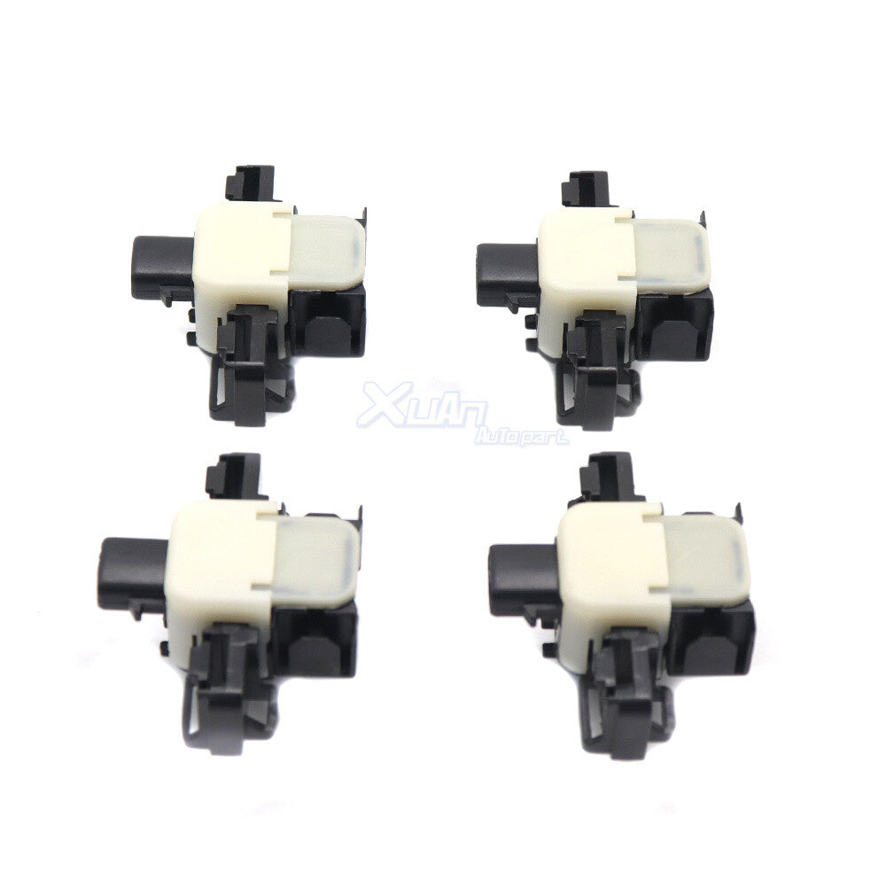 4-pack black parking sensors for Lexus CT200h, ES300h, ES350 PDC backup 89341-33200-C0 Q
