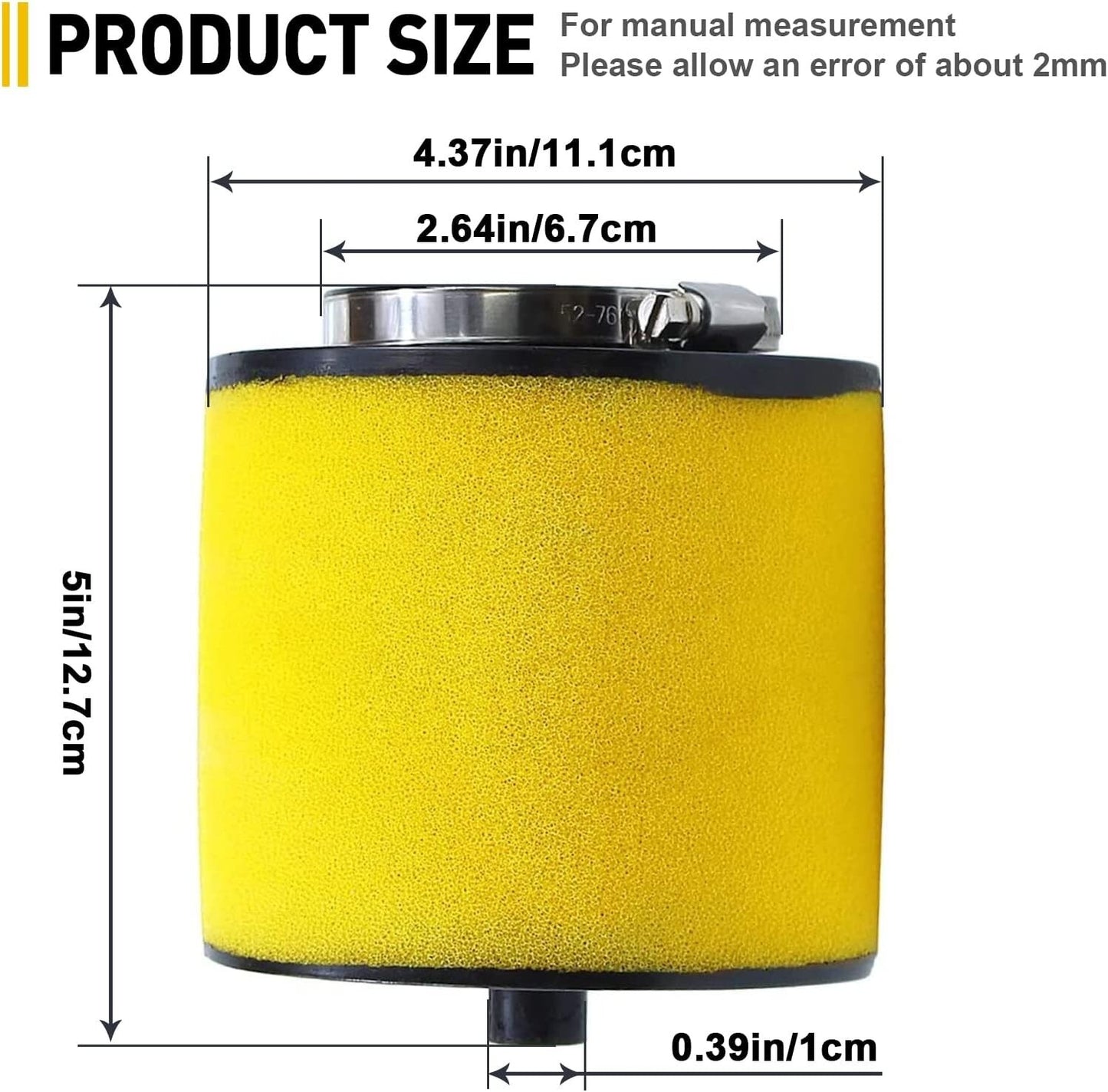 TRX300 400 450Air Filter for Honda FourTrax300 TRX300 TRX300FW FourTrax Forem400