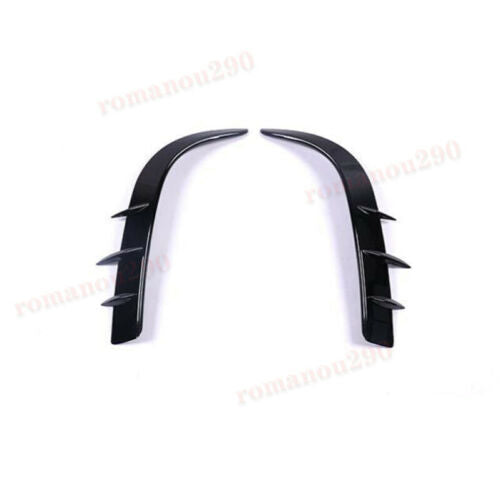 for Toyota Highlander XSE 2020-2022 Bright Black Front Bumper Molding Cover Trim